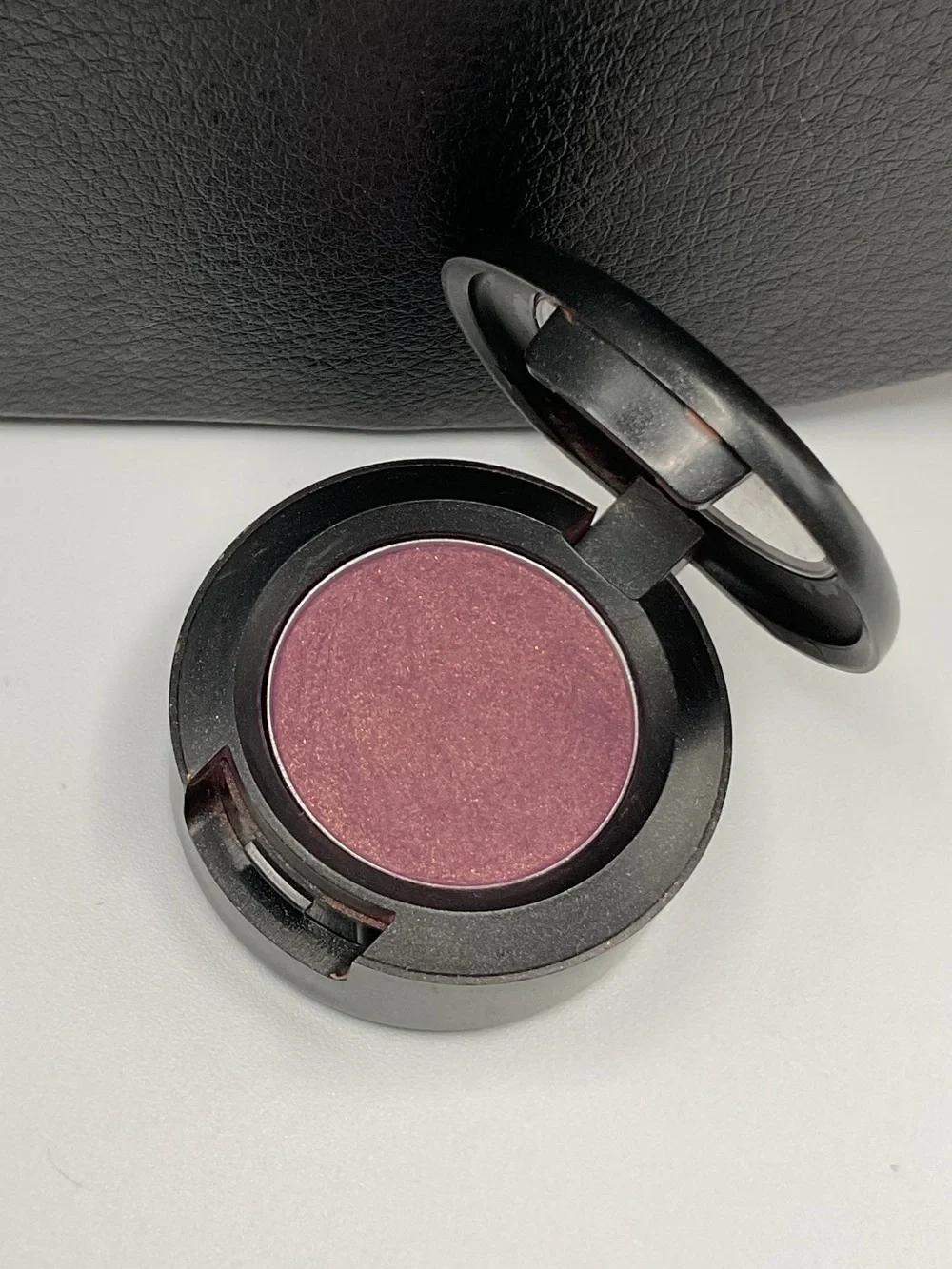 MAC Cosmetics Velvet Eyeshadow in Trax - Swatched &:Discontinued